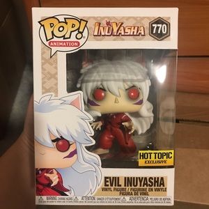 Funko Pop Demon Inuyasha Evil 770 Exclusive